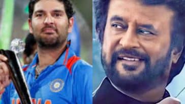 ಯುವರಾಜ್ ಸಿಂಗ್ ಮತ್ತು ಸೂಪರ್ ಸ್ಟಾರ್ ರಜನಿಕಾಂತ್ ಜನ್ಮದಿನದ ಸಂಭ್ರಮ 